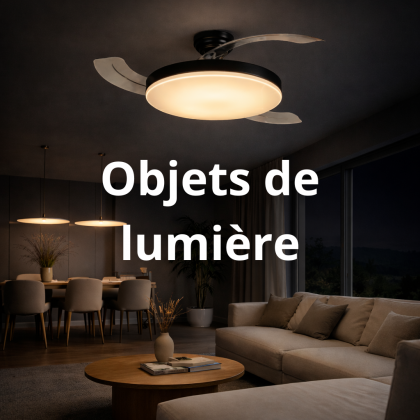 OBJETS DE LUMIÈRE