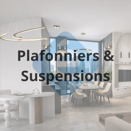 PLAFONNIERS & SUSPENSIONS